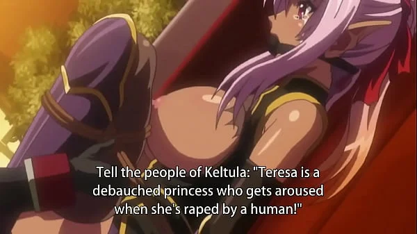 Elf hentai girl with big boobs enjoys sex (uncensored)