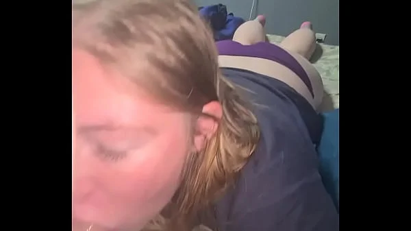 Caught her lacking so she gonna suck this dick