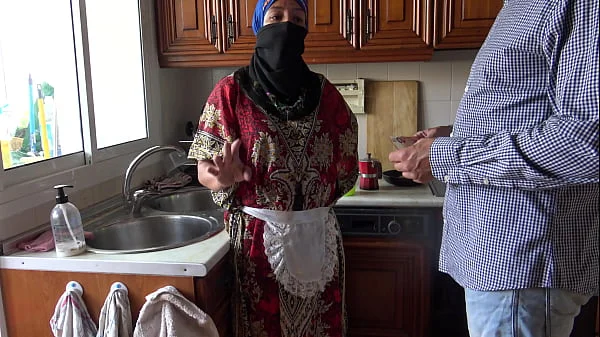 I shocked this muslim cleaning maid by telling her to clean my asshole!!!