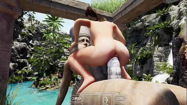 Beasts In The Sun EP1 - Animopron - Huge Dildo Anal Monster 3D Game Hard fuck