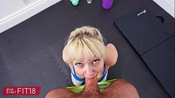 I Creampie Canadian With Big Natural Tits Jessica Starling At The Gym - POV 60FPS