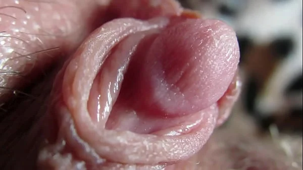 Extreme Closeup On My Huge Pulsating Clit Head