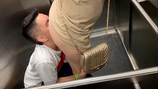 Sex in public, in the elevator with a stranger and they catch us