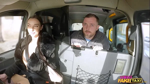 Female Fake Taxi She unloads an ex-cons balls on his first day of release