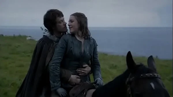 Yara Greyjoy hot moments game of thrones Gemma Whelan and Indira Varma.