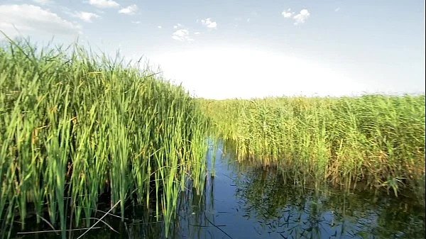 Real outdoor sex in a boat on the lake | 4K POV