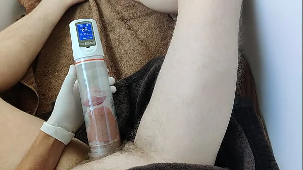 Time lapse penis pump