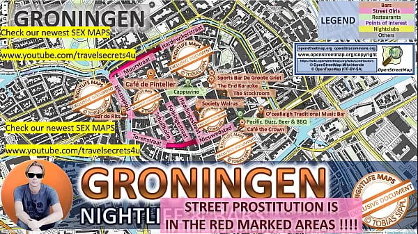 Groningen, Netherlands, Sex Map, Street Prostitution Map, Massage Parlours, Brothels, Whores, Escort, Callgirls, Bordell, Freelancer, Streetworker, Prostitutes