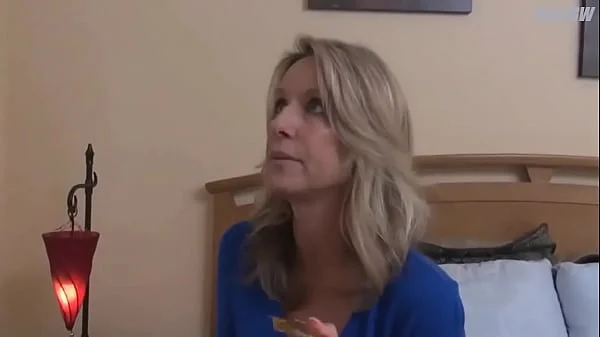 Mature Milf teaches her stepson