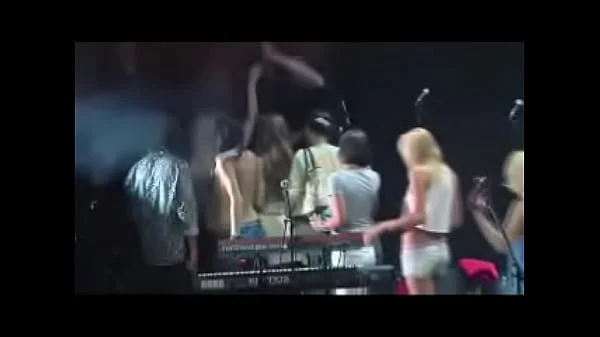 Topless and Nude Girls on Stage - Compilation