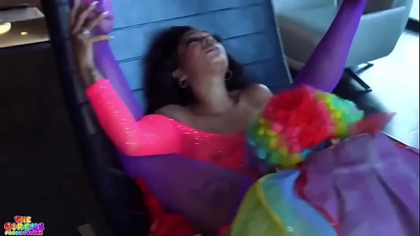 Cali Caliente gets fucked hard by a clown