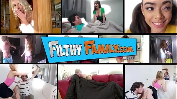 FILTHY FAMILY - Curvy Latin Stepmom Valerie Kay Popped His Cherry