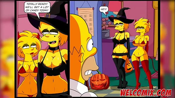 Halloween night with sex - The Simptoons