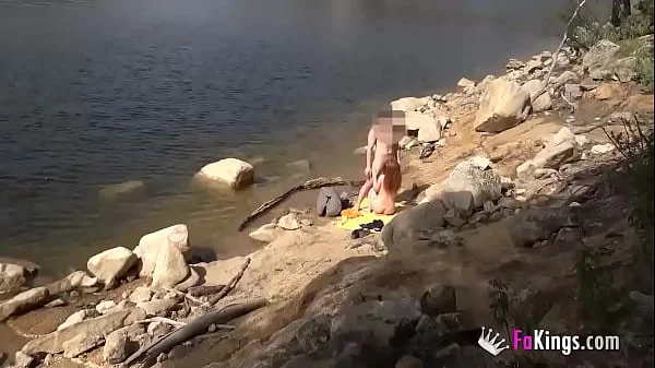 Jade looks for dudes to fuck at the lake. She loves exhibitionist experiences!