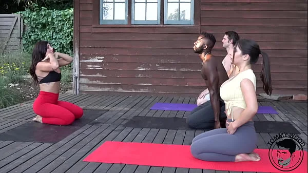 BBC Yoga Foursome Real Couple Swap